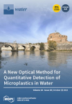 Water, vol. 14, n. 20 - October 2022 - A new optical method for quantitative detection of microplastics in water