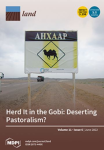 Land, vol. 11, n. 6 - June 2022 - Herdt it in the Gobi: deserting pastoralism?