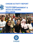 CIHEAM activity report, youth empowerment & socio-economic inclusion