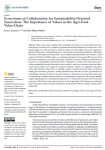 Ecosystems of collaboration for sustainability-oriented Innovation: the importance of values in the agri-food value-chain