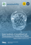 Sustainability, vol. 14, n. 17 - September 2022 - Green synthesis of immobilized CuO photocatalyst for disinfection of water 