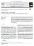 Influence of the methodological approaches adopted on the food waste generation ratios