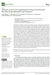 Towards a low-cost comprehensive process for on-farm precision experimentation and analysis