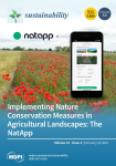Sustainability, vol. 15, n. 4 - February 2023 - Implementing nature conservation measures in agricultural landscapes: the NatApp 