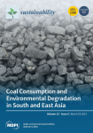 Sustainability, vol. 15, n. 6 - March 2023 - Coal consumption and environmental degradation in South and East Asia