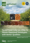 Agriculture, vol. 13, n. 5 - May 2023 - Varied seed color as a way to obtain Rapeseed rapeseed genotype with better qualities 