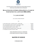 Evaluation des systèmes céréaliers de la plaine de Constantine par la méthode IDEA (2008)