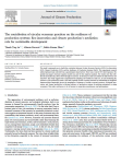 The contribution of circular economy practices on the resilience of production systems: eco-innovation and cleaner production's mediation role for sustainable development