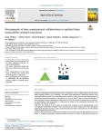 Heterogeneity of inter-organizational collaborations in agrifood chain sustainability-oriented innovations