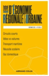 Revue d'économie régionale et urbaine, n. 4 - Octobre 2023