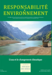 Annales des mines - Responsabilité et environnement, n. 112 - Octobre 2023 - L'eau et le changement climatique