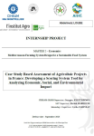 Case study based assessment of agrivoltaic projects in France: developing a scoring system tool for analyzing economic, social, and environmental impact