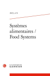 Systèmes alimentaires / Food Systems, n. 8 - Novembre 2023
