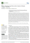Factors affecting crop prices in the context of climate change: a review