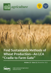 Agriculture, vol. 13, n. 11 - November 2023 - Find sustainable methods of wheat production - An LCA "crade to farm gate"