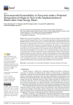 Environmental sustainability in vineyards under a protected designation of origin in view of the implementation of photovoltaic solar energy plants