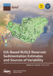 Land, vol. 12, n. 10 - October 2023 - GIS-based RUSLE reservoir sedimentation estimates and sources of variability