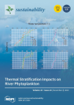 Sustainability, vol. 15, n. 23 - December 2023 - Thermal stratification impacts on river phytoplankton