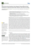 Time series from Sentinel-2 for organic durum wheat yield prediction using functional data analysis and deep learning