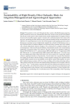 Sustainability of high-density olive orchards: hints for irrigation management and agroecological approaches