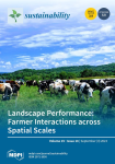 Sustainability, vol. 15, n. 18 - September 2023 - Landscape performance: farmer interactions across spatial scales