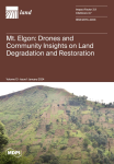 Land, vol. 13, n. 1 - January 2024 - Mt. Elgon: drones and community insights on land degradation and restoration