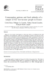 Consumption patterns and food attitudes of a sample of 657 low-income people in France