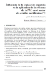 Influencia de la legislación española en la aplicación de la reforma de la PAC en el sector de semillas certificadas