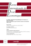 Revue internationale de droit économique