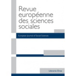 Revue européenne des sciences sociales