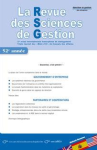 Revue des sciences de gestion (RSG) (La)