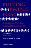 Putting people first: sociological variables in rural development