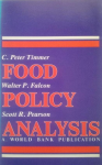 Food policy analysis [Donation Louis Malassis]