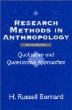 Research methods in anthropology: qualitative and quantitative approaches