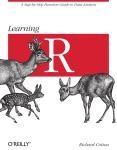 Learning R: a step-by-step function guide to data analysis