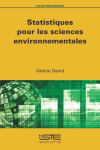 Statistiques pour les sciences environnementales