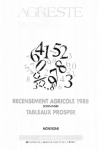 Recensement agricole 1988. Tableaux Prosper : montagne