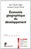 Economie géographique du développement