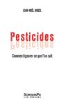 Pesticides : comment ignorer ce que l'on sait ?