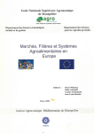 Marchés, filières et systèmes agroalimentaires en Europe