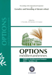 Proceedings of the international symposium on genetics and breeding of durum wheat