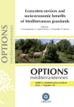Ecosystem services and socio-economic benefits of Mediterranean grasslands