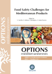 Food safety challenges for mediterranean products