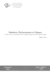 Islamistes, parlementaires et libanais. Les interventions à l'assemblée des élus de la Jama`a Islamiyya et du Hizb Allah (1992-1996)