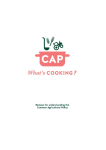 CAP. What's cooking? Recipes for understanding the Commun Agricultural Policy