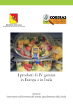 I prodotti di IV gamma in Europa e in Italia