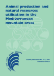 Animal production and natural resources utilisation in the Mediterranean mountain areas