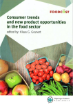 Consumer trends and new product opportunities in the food sector