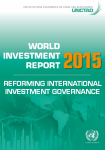 Reforming international investment governance: world investment report 2015 WIR