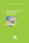 Examen de la politique de l'investissement : Algérie